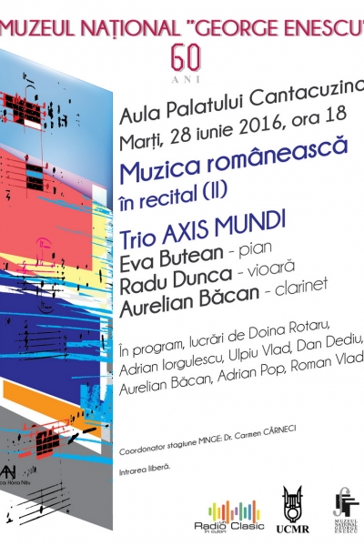 Muzica românească în recital (II). Trio AXIS MUNDI
